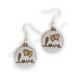 Heart earrings, ce00200