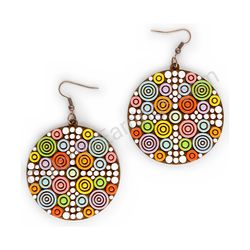 Mandala Earrings, ce00338