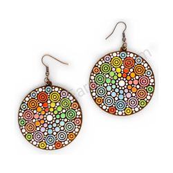 Mandala Earrings, ce00339