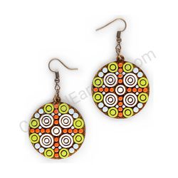 Mandala Earrings, ce00351