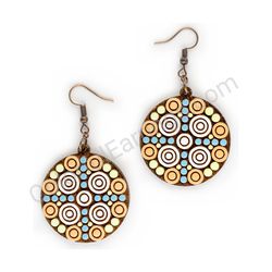 Mandala Earrings, ce00353