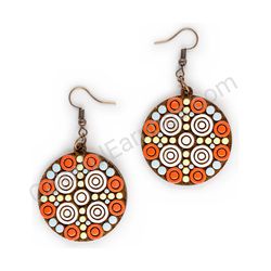 Mandala Earrings, ce00355