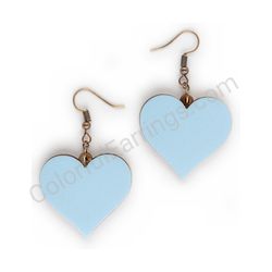 Heart earrings, ce00384