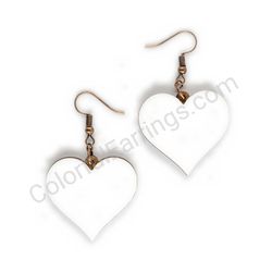 Heart earrings, ce00387