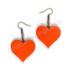 Heart earrings, ce00390