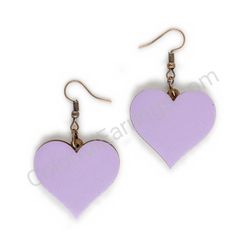 Heart earrings, ce00391