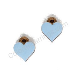 Heart earrings, ce00585