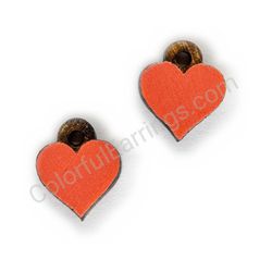 Heart earrings, ce00591