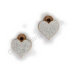 Heart earrings, ce00593