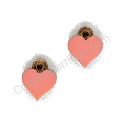 Heart earrings, ce00594