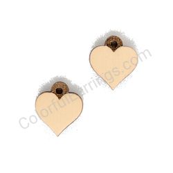 Heart earrings, ce00605