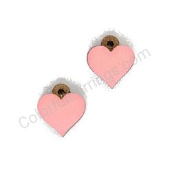 Heart earrings, ce00606