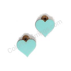 Heart earrings, ce00609
