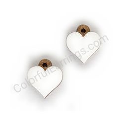Heart earrings, ce00617