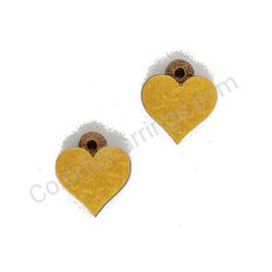 Heart earrings, ce00618
