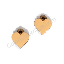 Heart earrings, ce00620