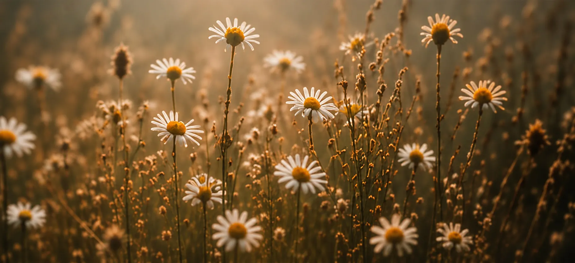 A flowering meadow inspiring the jewelry collection