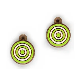 Circle Stripes – Green