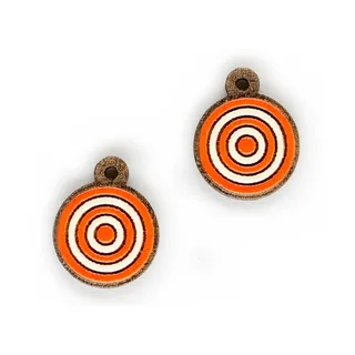 Circle Stripes – Red