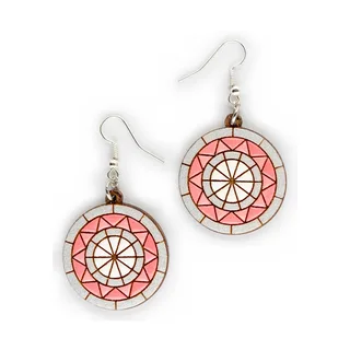 Triangular Radiance Detail – Pink