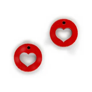 Heart Circle – Red 3