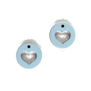 Heart Circle – Blue 2