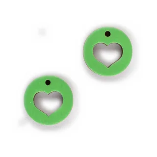 Heart Circle – Green 2