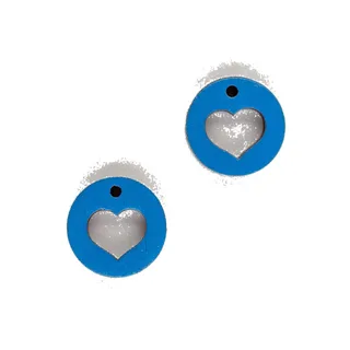 Heart Circle – Blue 4