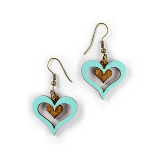 Heart in Heart – Turquoise