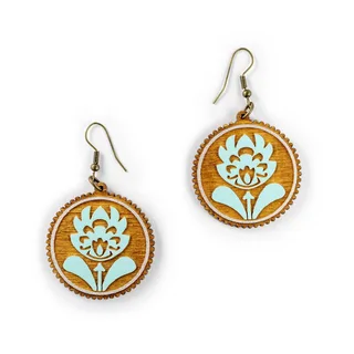 Heritage Flower – Turquoise