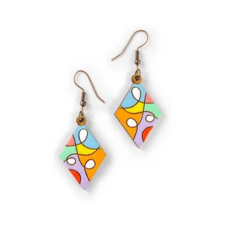 Curved Loops Diamond – Multicolor