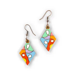 Curved Loops Diamond – Multicolor 2