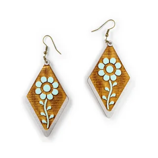 Meadow Flower Diamond – Turquoise