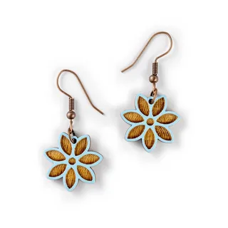 Elegant Bloom Outline – Blue 3