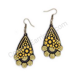 Floral Earrings, ce00161