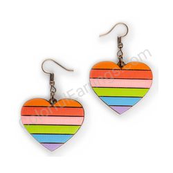 Heart earrings, ce00162