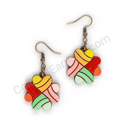 Heart earrings, ce00203