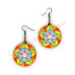 Mandala Earrings, ce00205