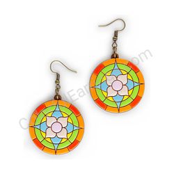 Mandala Earrings, ce00206