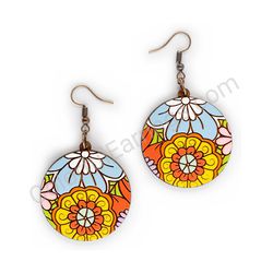 Floral Earrings, ce00211