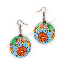 Floral Earrings, ce00212