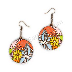 Floral Earrings, ce00216