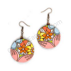 Floral Earrings, ce00219