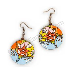 Floral Earrings, ce00220