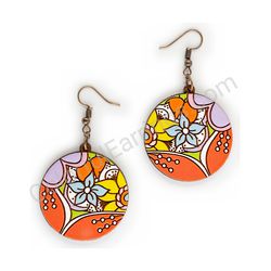 Floral Earrings, ce00221