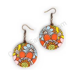 Floral Earrings, ce00225