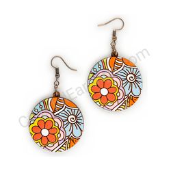 Floral Earrings, ce00226