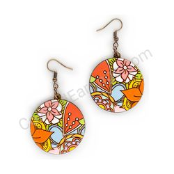 Floral Earrings, ce00227