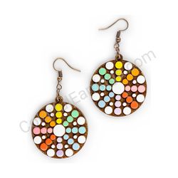 Mandala Earrings, ce00316