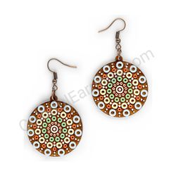 Mandala Earrings, ce00325